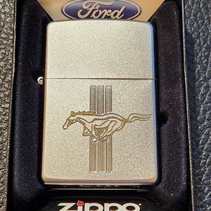 Ford Mustang Sealed Zippo with box